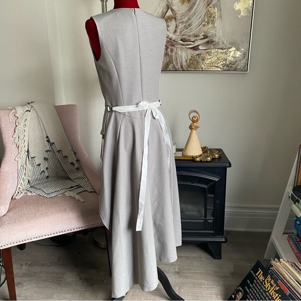 ADEAM GRAY RUNWAY CASCADE TUNIC TOP - Picture 4 of 16